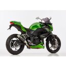 HURRIC Supersport Auspuff KAWASAKI Z300 2015 bis 2016