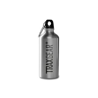 TRAX Flasche 0,6 l Edelstahl Silbern