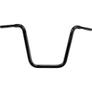 FEHLING Ape Hanger, 1 1/4 Zoll, H 40 cm, sw Stahl, schwarz
