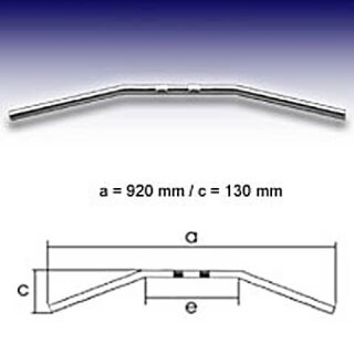 FEHLING DRAG BAR 7/8 Zoll Large, chrom