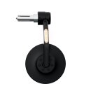 HIGHSIDER CONERO EVO BLACK EDITION Lenkerendenspiegel mit LED Blinker Aluminium, schwarz