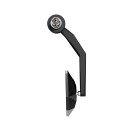HIGHSIDER STEALTH-RIM X7 Lenkerendenspiegel mit LED Blinker Aluminium / Kunstsoff, schwarz