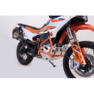 Sturzbügel Orange. KTM 790 Adv/R (19-21), 890 Adv/R (20-22).