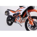 Sturzbügel Orange. KTM 790 Adv/R (19-21), 890 Adv/R (20-22).
