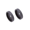 HIGHSIDER Lenkeradapter für Aprilia und Moto Guzzi Aluminium, schwarz
