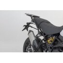 PRO Seitenträger US-Modell Schwarz. Ducati DesertX (22-) / Rally (23-).