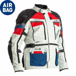 RST Adventure-X Airbag Textiljacke - Blau/Rot
