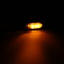 SHIN YO NAMIKO-TS LED Blinker / Positionslicht Aluminium, schwarz