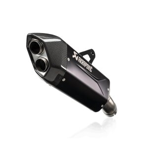 Akrapovic Slip On Abgassystem Schwarz. BMW R 1300 GS (23-).
