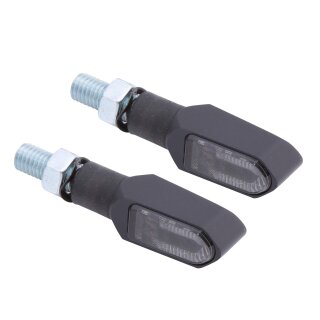 SHIN YO NAMIKO-TS LED Rück-, Bremslicht, Blinker Aluminium, schwarz