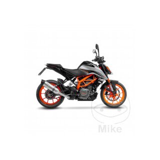 Schalldämpfer SBK Edelstahl Lv One Slip On Evo, KTM Duke 125/390, 2021-2023