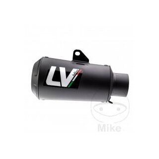 Schalldämpfer SBK Edelstahl LV-10 Slip On Full black, Benelli Leoncino 800/Trail (2022-2024)