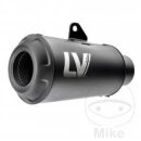 Schalldämpfer SBK Edelstahl LV-10 Slip On Full black, Benelli Leoncino 800/Trail (2022-2024)
