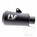 Schalldämpfer SBK Edelstahl LV-10 Slip On Full black, Benelli Leoncino 800/Trail (2022-2024)