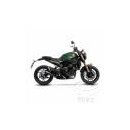 Schalldämpfer SBK Edelstahl LV-10 Slip On Full black, Benelli Leoncino 800/Trail (2022-2024)