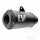 Schalldämpfer SBK Edelstahl LV-10 Slip On Full black, Benelli Leoncino 800/Trail (2022-2024)