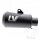 Schalldämpfer SBK Edelstahl LV-10 Slip On Full black, Benelli Leoncino 800/Trail (2022-2024)