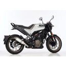 HURRIC Supersport Auspuff KTM 390 Duke 2024 silber