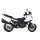 IXRACE Desert Edelstahl-Endtopf für Honda NT 1100, 22-, Euro 5 Edelstahl, silber