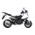 IXRACE Desert Edelstahl-Endtopf für Honda NT 1100, 22-, Euro 5 Edelstahl, silber