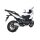 IXRACE Desert Edelstahl-Endtopf für Honda NT 1100, 22-, Euro 5 Edelstahl, silber