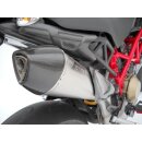 Zard Auspuff konisch Ducati Hypermotard 1100 Full Kit 2-1* Voll Titan E-geprüft