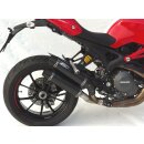 Zard Auspuff rund Ducati Monster 1100 Evo Slip/ON einseitig Titan E-geprüft + Kat.