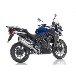 BOS Desert Fox Auspuff Triumph Tiger Explorer 2012-...
