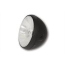 SHIN YO SHIN YO 7 Zoll Scheinwerfer British-Style, matt schwarz Stahl, schwarz