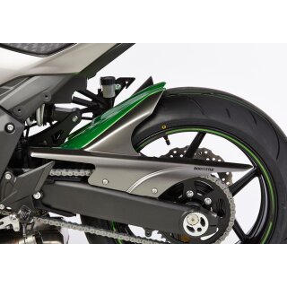 BODYSTYLE Hinterradabdeckung KAWASAKI Z1000 2017 schwarz Flat Ebony, 45L