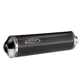 BOS Auspuff  Suzuki GSX 750/1200 Steel-Carbon E-geprüft