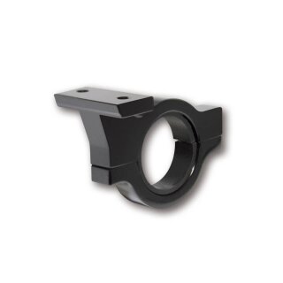 Aluminium Lenkerschelle für Kontrollanzeige, schwarz