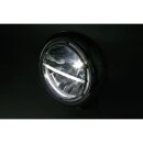 HIGHSIDER 7 Zoll VOYAGE HD-STYLE LED-Scheinwerfer, untere Befestigung