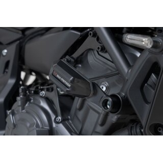 Sturzpad-Kit Schwarz. Yamaha MT-07 (14-) / MT-07 Tracer (16-).