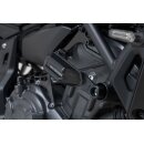 Sturzpad-Kit Schwarz. Yamaha MT-07 (14-) / MT-07 Tracer...