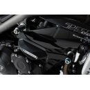 Sturzpad-Kit Schwarz. Triumph Speed Triple 1050 (10-).