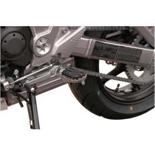 Fußrasten Kit Kawasaki Versys 650 2010 bis 2011, mit ABE