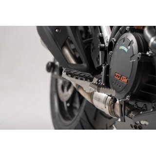 Fußrasten Kit KTM 690 Duke 3 2007 bis 2010, mit ABE