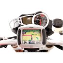 Navi-Halter am Lenker Schwarz. Triumph Speed Triple 1050 (10-).