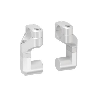 Vario Lenkerverlegung ø 22 mm Oben/hinten variabel silber