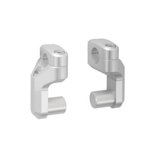 Vario Lenkerverlegung ø 28 mm Oben/hinten variabel silber