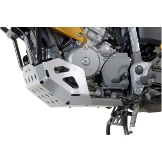 Motorschutz Silbern. Honda XL700V Transalp (07-12).