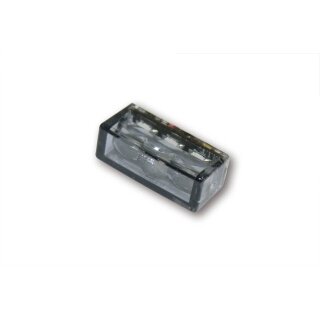 Motorrad LED Rücklicht CUBE-H getöntes Glas E-geprüft zum...