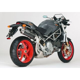 Shark Auspuff R&D DUCATI Monster S2 R 800 mit ABE