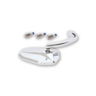 HIGHSIDER VICTORY Spiegel Aluminium, chrom