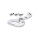 HIGHSIDER VICTORY Spiegel Aluminium, chrom