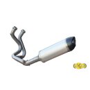 Exan Auspuff Kawasaki ER-6 Bj. 11- oval Carbon Cap mit...