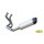 Exan Auspuff Kawasaki ER-6 Bj. 11- oval Carbon Cap mit EG-ABE
