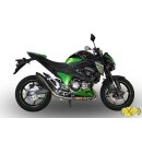 Exan Auspuff Kawasaki Z 800 Bj. 12- X-Black Evo mit EG-ABE