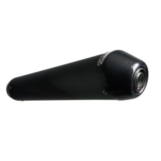 Exan Auspuff Kawasaki Z 1000 Bj. 07-09 konisch Carbon Cap mit EG-ABE